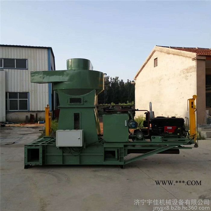 金属下脚料压块机 立式齿轮油桶压扁机 无纺布袋打包机图2