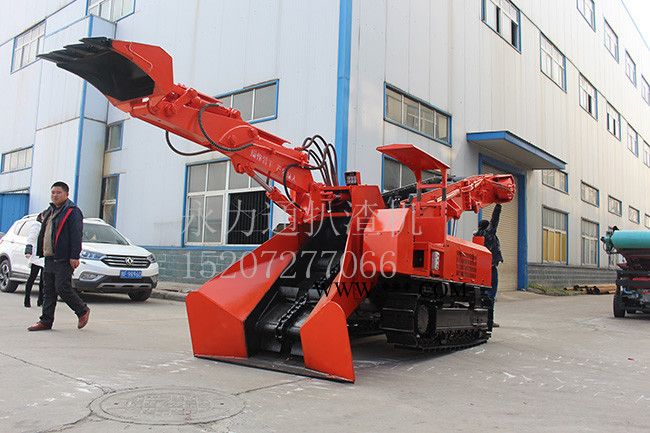 永力通重工    80型大坡度扒渣机油管  重庆涵洞扒碴机实况视频图3