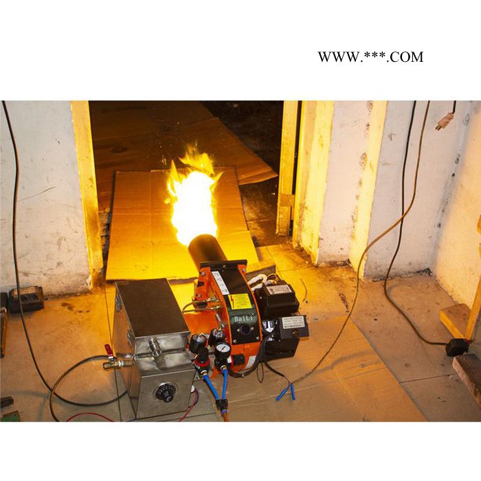 10万大卡废机油燃烧机空气雾化甲醇柴油生物调和油燃烧机 锅炉烤炉熔炼炉燃烧器图3