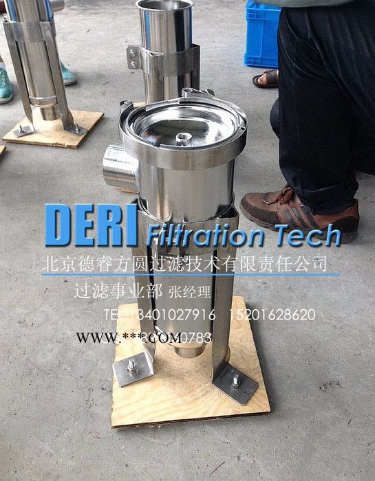 不锈钢简易袋式过滤器;袋式水过滤器;袋式柴油机油润滑油过滤器定做进出口图4