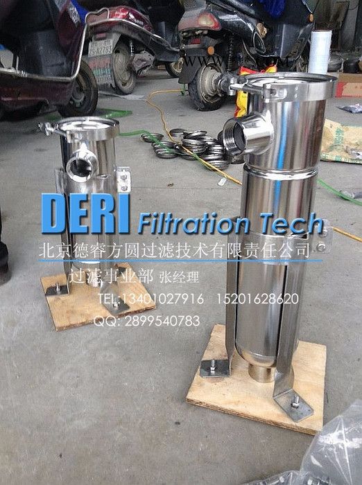 不锈钢简易袋式过滤器;袋式水过滤器;袋式柴油机油润滑油过滤器定做进出口图5