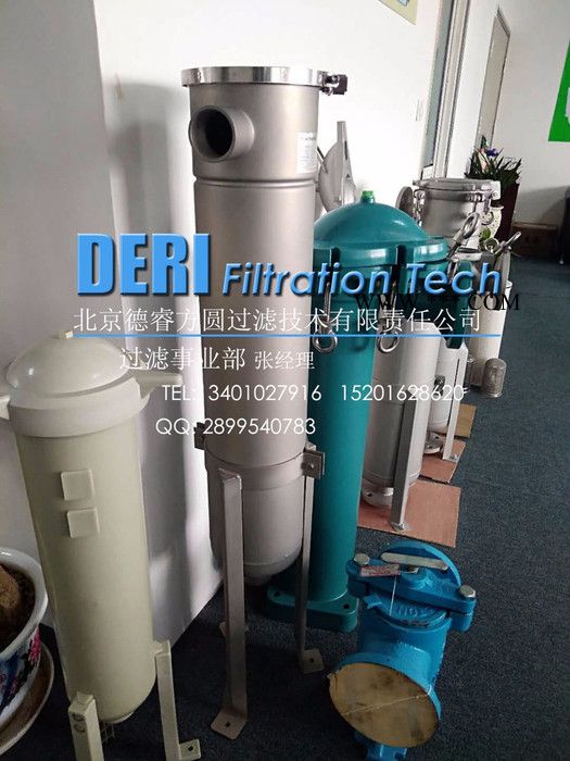 不锈钢简易袋式过滤器;袋式水过滤器;袋式柴油机油润滑油过滤器定做进出口图2