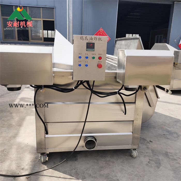 定制型 柴油燃烧机油炸机 全自动鸡排油炸机 琥珀核桃仁油炸机 挂糖油炸设备 专业厂家图5