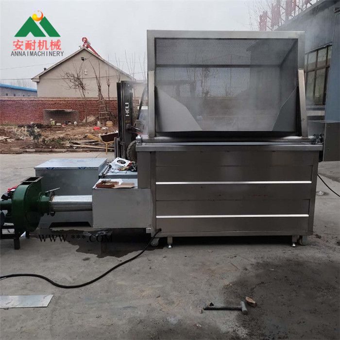 定制型 柴油燃烧机油炸机 全自动鸡排油炸机 琥珀核桃仁油炸机 挂糖油炸设备 专业厂家图6