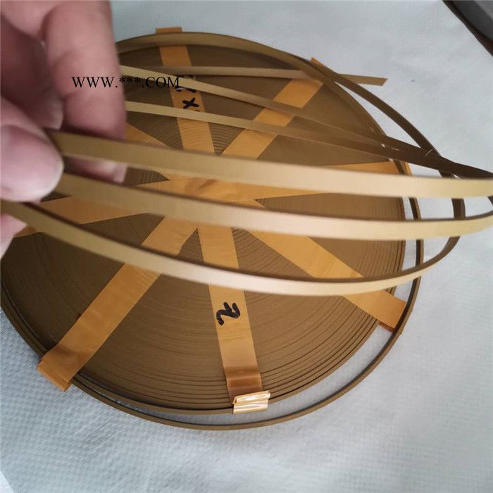 批发**导向带耐磨损 挖机油缸密封 树脂支承环四氟加铜粉图6