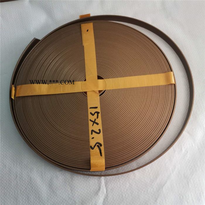 批发**导向带耐磨损 挖机油缸密封 树脂支承环四氟加铜粉图3