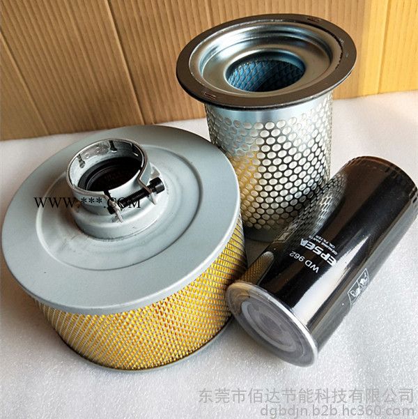 供应空压机配件空压机耗材空压机用空滤油分机油格空压机三滤各种品牌现货直销东莞空压机保养维修节能环保空压机图2