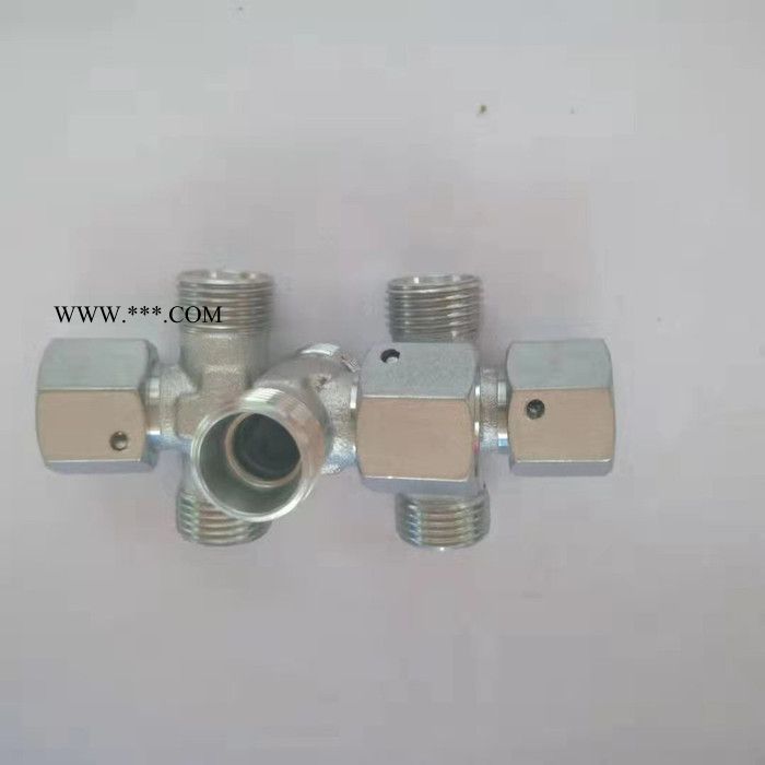 英振 压缩机油管接头 316材质胶管接头  液压直通 对丝 三通 弯头图7