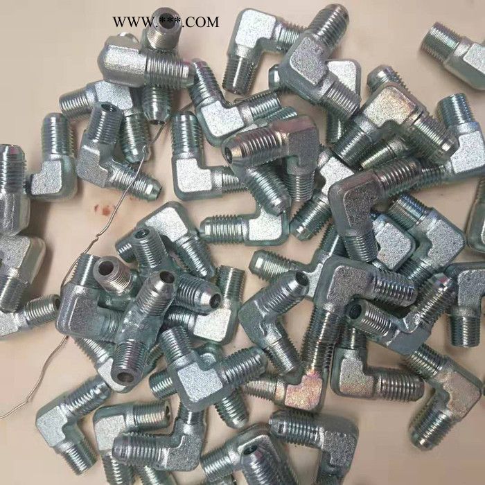 英振 压缩机油管接头 316材质胶管接头  液压直通 对丝 三通 弯头图2