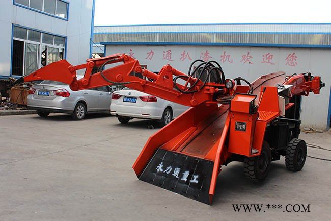 甘肃耙渣机散热器   兰州扒矿机油缸配件   永力通重工爬渣机价格图4