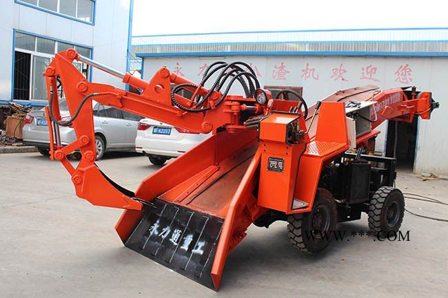 甘肃耙渣机散热器   兰州扒矿机油缸配件   永力通重工爬渣机价格图6