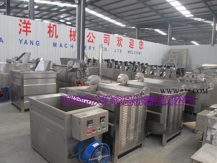电加热自动控温油炸机油炸设备图4