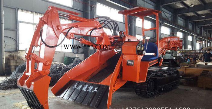 四川宜宾80型履带扒渣机  永力通大坡度斜井扒渣机油管 永力通重工图2