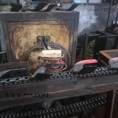 汽车钢板弹簧(板簧)卷耳加热设备 板簧卷耳高加热设备 板簧卷耳超音频加热设备 河南德胜图7