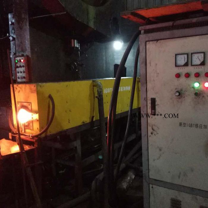 汽车钢板弹簧(板簧)卷耳加热设备 板簧卷耳高加热设备 板簧卷耳超音频加热设备 河南德胜图3