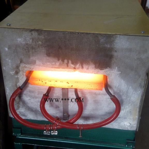 汽车钢板弹簧(板簧)卷耳加热设备 板簧卷耳高加热设备 板簧卷耳超音频加热设备 河南德胜图4