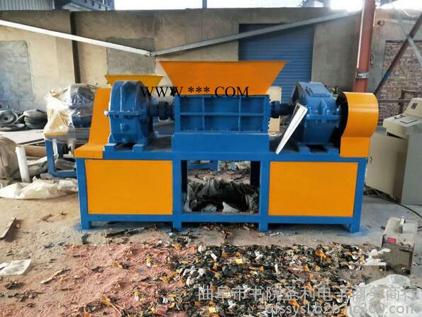 来厂定制撕碎机油漆桶双轴撕碎机 可定制图5