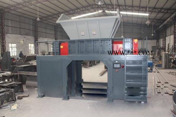 自行车破碎机油漆桶双轴撕碎机 设备图3