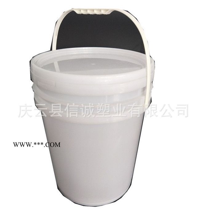 信诚工厂直销16升涂料桶 16L大口pp塑料桶 带小口机油桶图3