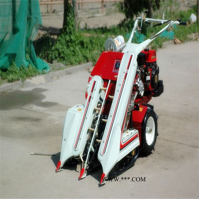 柴油稻麦割晒机平铺侧放汽油稻麦黄豆收割割捆机油菜低茬收割机 视频图3