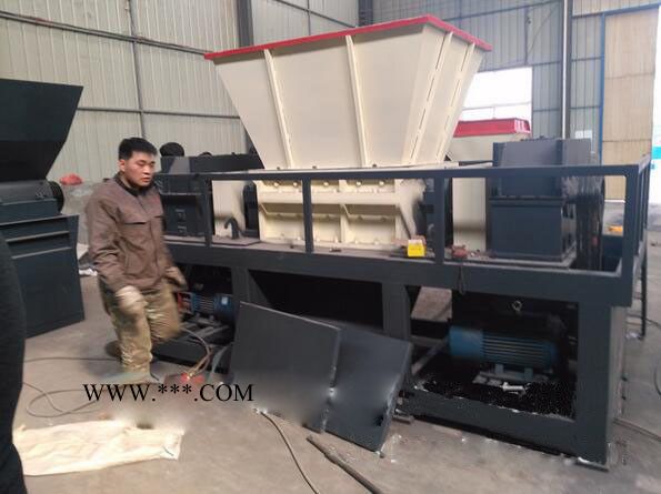 废钢双轴撕碎机油漆桶双轴撕碎机 多功能图5