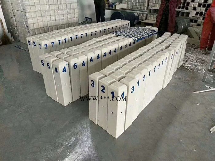 车道变窄标志桩 预埋玻璃钢标志桩 废机油标志桩规范图2