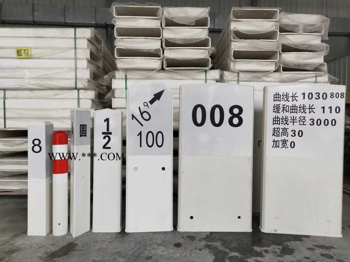 车道变窄标志桩 预埋玻璃钢标志桩 废机油标志桩规范图3