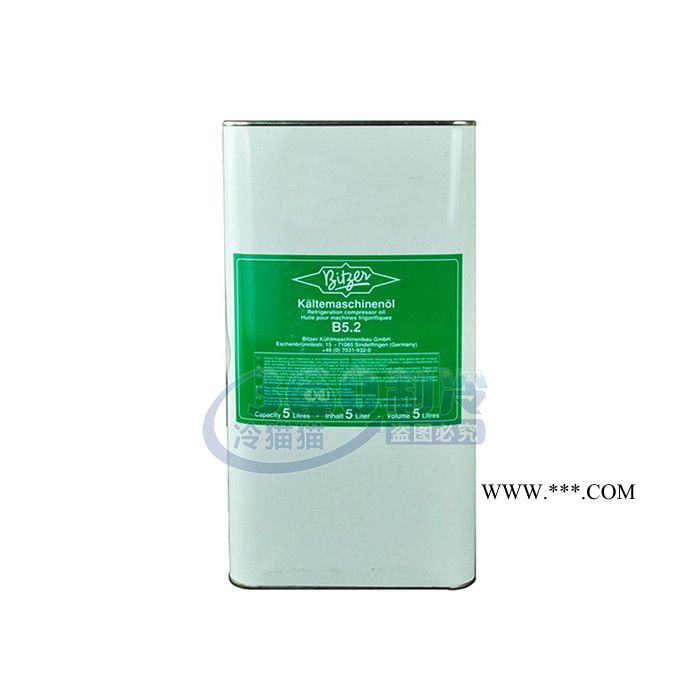 原装比泽尔冷冻油B5.2 5L冷冻机油压缩机润滑油图2