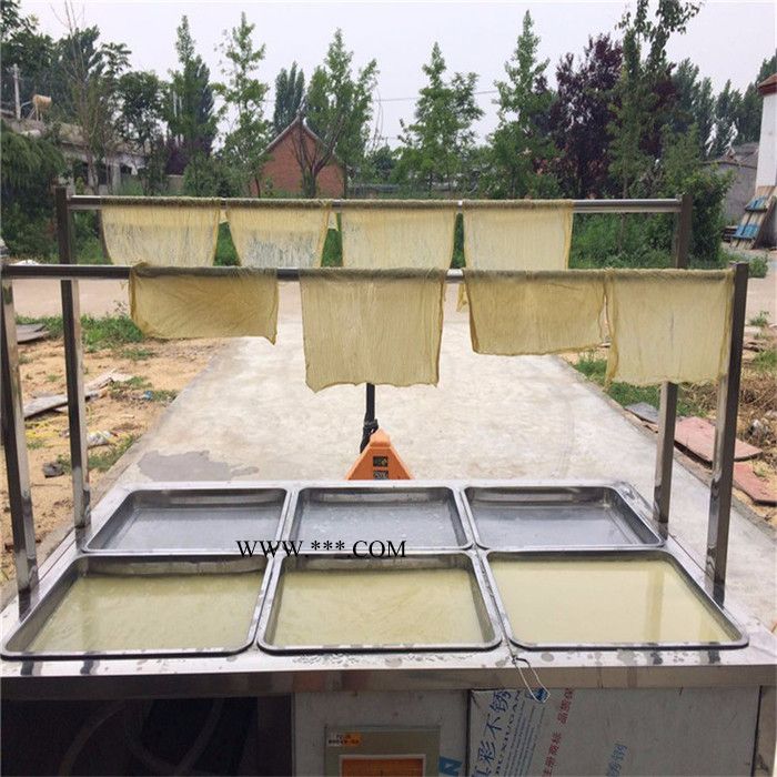 燃气豆皮机油皮机 小型豆油皮机 饭店明档鲜豆皮机油皮机图7