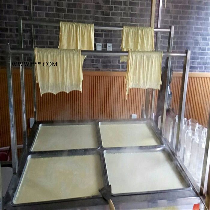 燃气豆皮机油皮机 小型豆油皮机 饭店明档鲜豆皮机油皮机图8