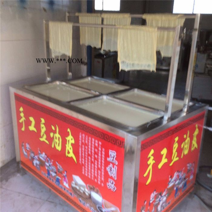 蒸汽式加热腐竹油皮机 六盒腐竹机油皮机型号