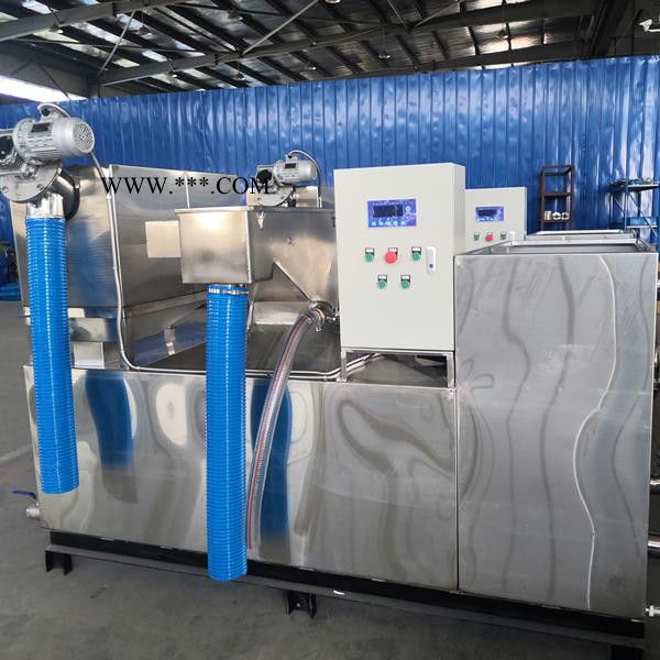 供应重庆解放碑商场废水处理用隔油提升设备不锈钢隔油机油水分离器图2