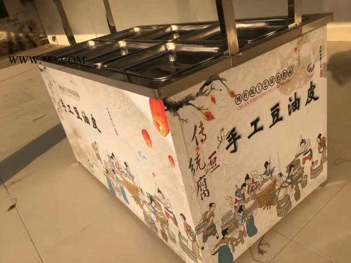 绿色食品机械 豆油皮生产线 手工揭皮腐竹机油皮机图2