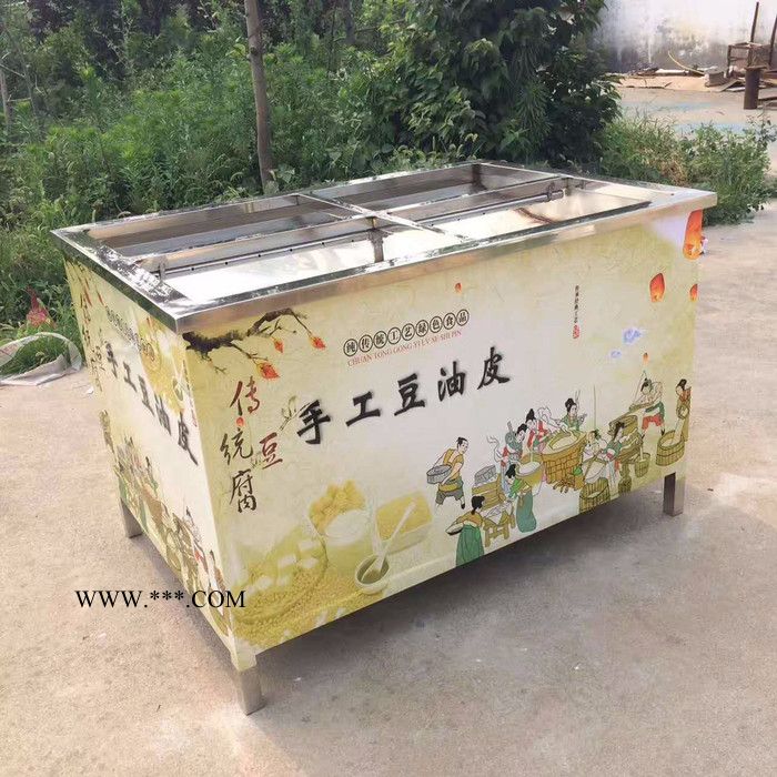 绿色食品机械 豆油皮生产线 手工揭皮腐竹机油皮机图6
