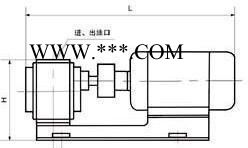 上海申欧通用齿轮油泵厂专业生产YHCB60/50圆弧齿轮油泵图3