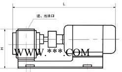 上海申欧通用齿轮油泵厂专业生产YHCB60/50圆弧齿轮油泵图2