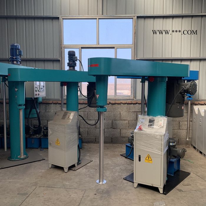 定制3-18KW液压升降高速分散机油漆涂料油墨变频搅拌机美缝剂设备 机械升降图5