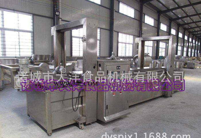 配滤油机油炸线，大洋牌麻花油炸流水线 可炸制多种食品图2