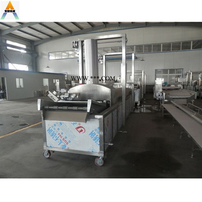 食品级裹粉花生油炸机   燃柴油油炸机 小油条油炸机 双层网带式油炸机油炸机厂家图7