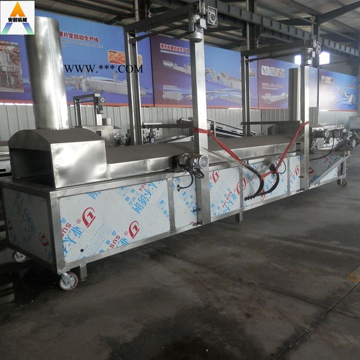 食品级裹粉花生油炸机   燃柴油油炸机 小油条油炸机 双层网带式油炸机油炸机厂家图8