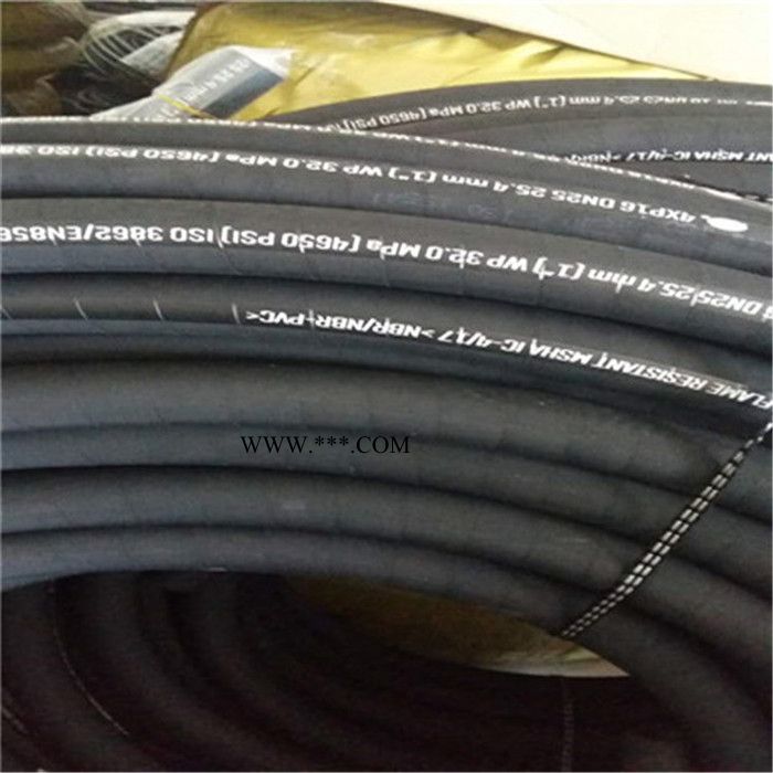 佰源**高压胶管 高压橡胶油管 机油汽油 柴油管 耐磨高压胶管图7
