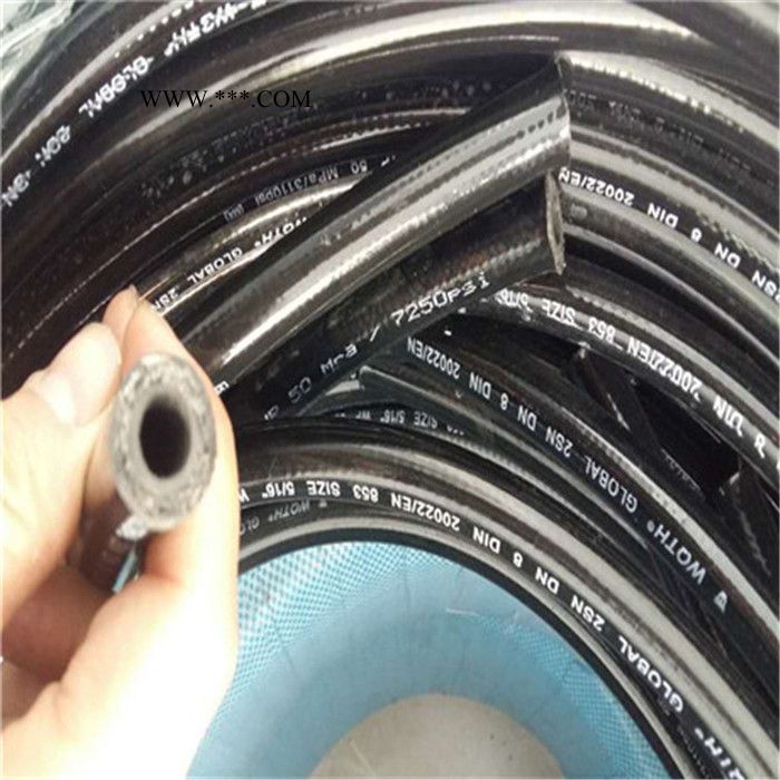 佰源**高压胶管 高压橡胶油管 机油汽油 柴油管 耐磨高压胶管图5