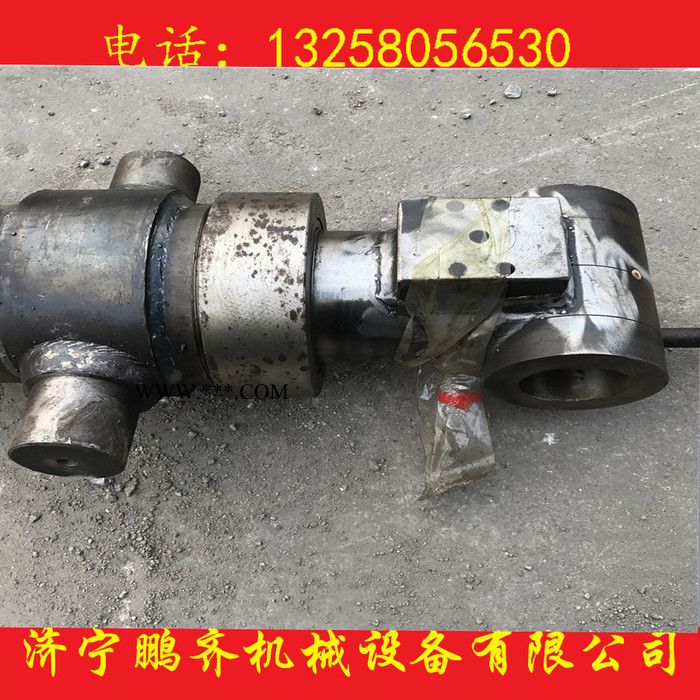 鹏齐液压打包机油缸125。70。900上中下法兰油缸定做压力机液压油缸图3