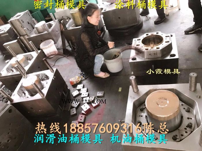 注射模具订做 八角塑胶机油桶模具 八角塑胶防冻液桶模具 八角塑胶油漆桶模具图8