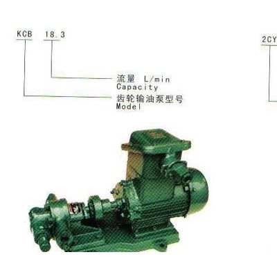 上海旺泉牌KCB55齿轮油泵、齿轮式输油泵