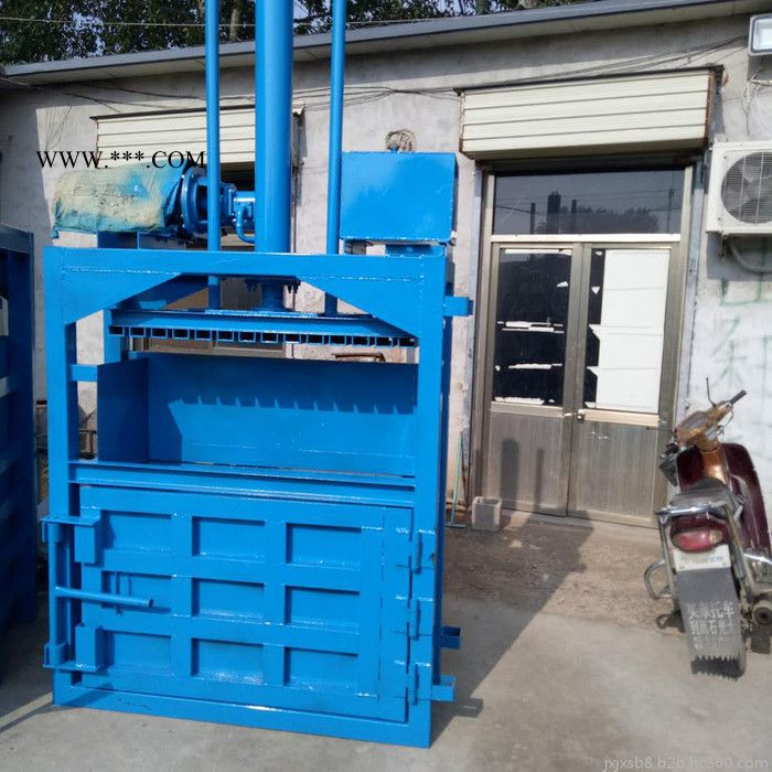半自动小型废品垃圾压缩机油漆桶压扁机 豆饼油渣子压缩机图2