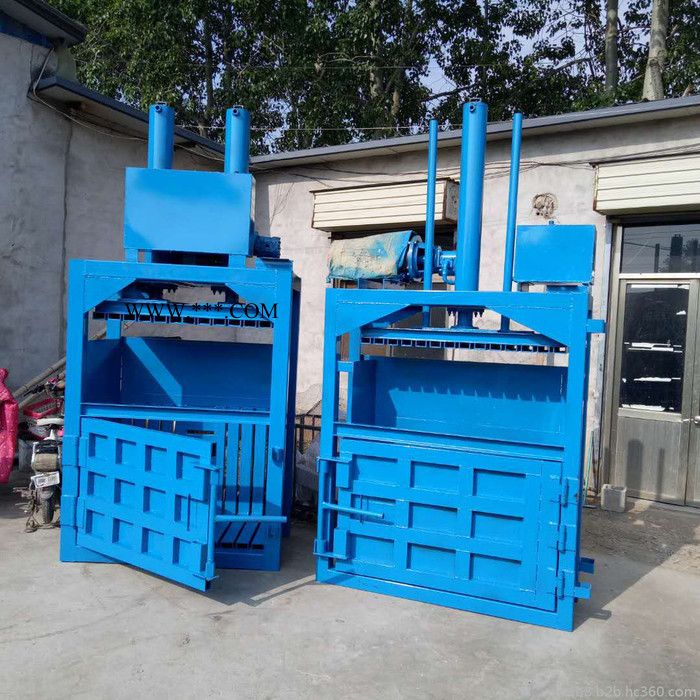 半自动小型废品垃圾压缩机油漆桶压扁机 豆饼油渣子压缩机图4