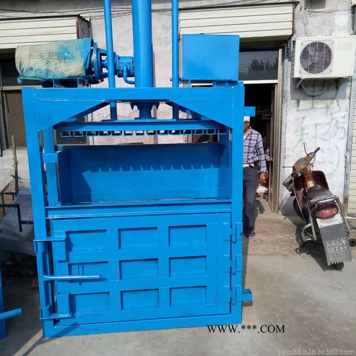 半自动小型废品垃圾压缩机油漆桶压扁机 豆饼油渣子压缩机图7