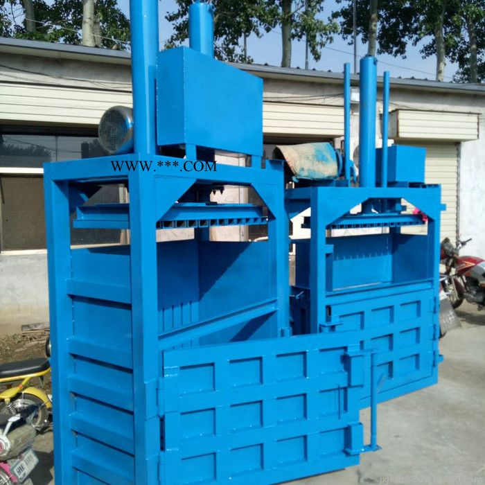 半自动小型废品垃圾压缩机油漆桶压扁机 豆饼油渣子压缩机图3