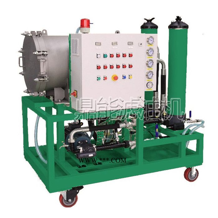 供应鼎能QCP-T系列润滑油聚结脱水滤油机 汽轮机油脱水滤油机 TYB系列液压油聚结脱水滤油机 液压油过滤机净油机批发图3